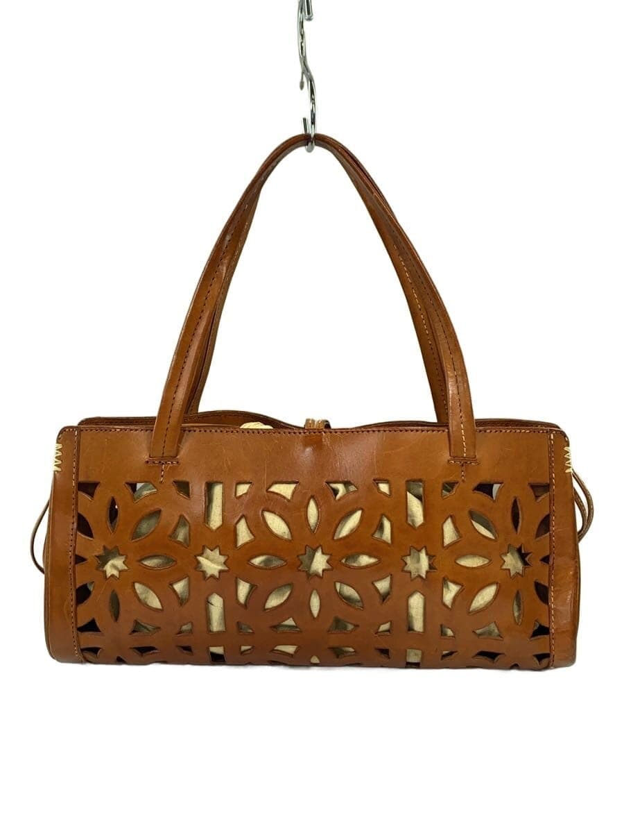 GENTEN Tote Bag Leather BRW 3