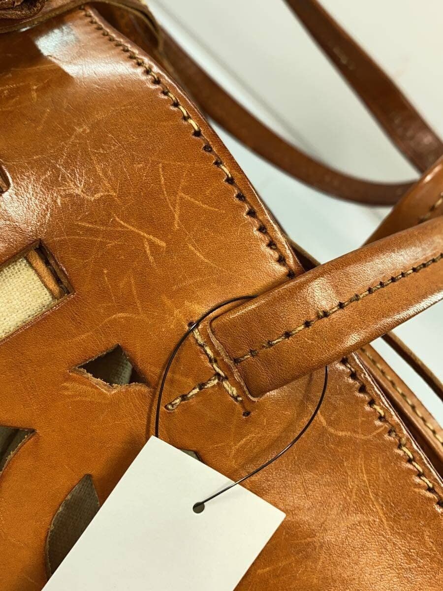 GENTEN Tote Bag Leather BRW 8