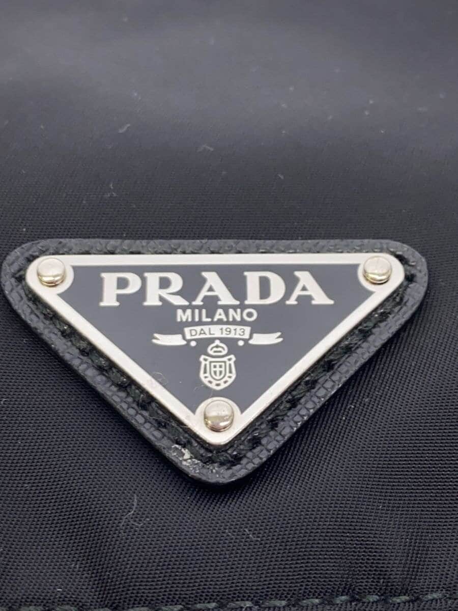 PRADA Shoulder Bag Nylon BLK 5