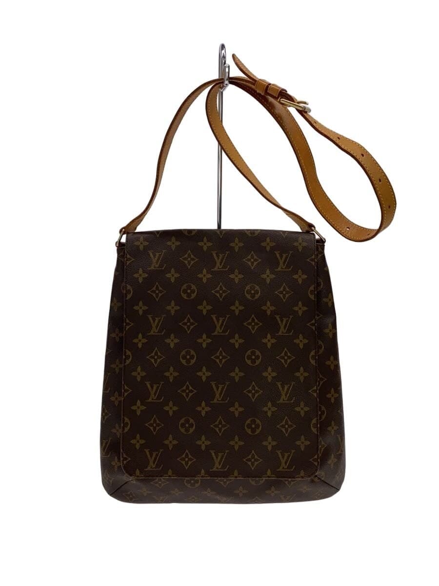 LOUIS VUITTON Musette_Monogram Canvas PVC BRW