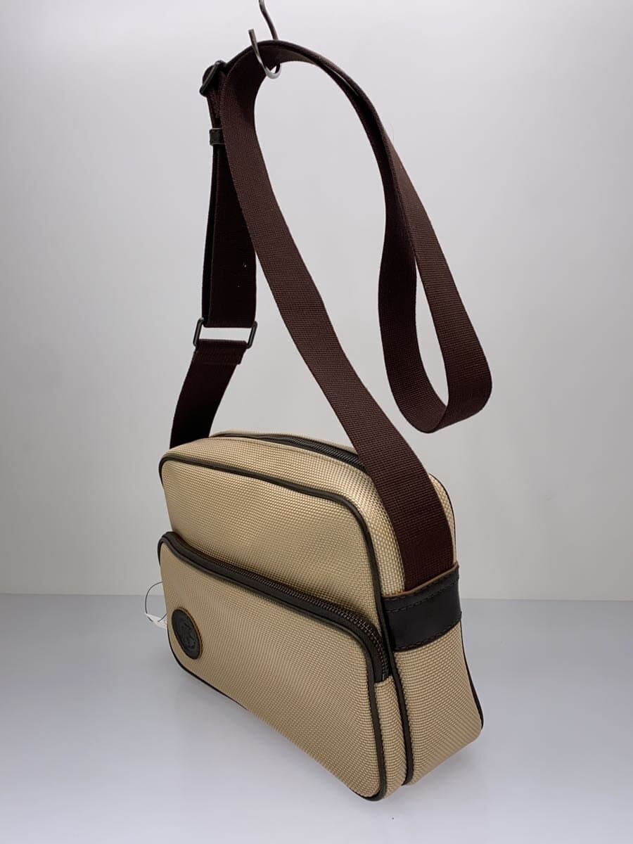 HUNTING WORLD Shoulder Bag Canvas BEG 2