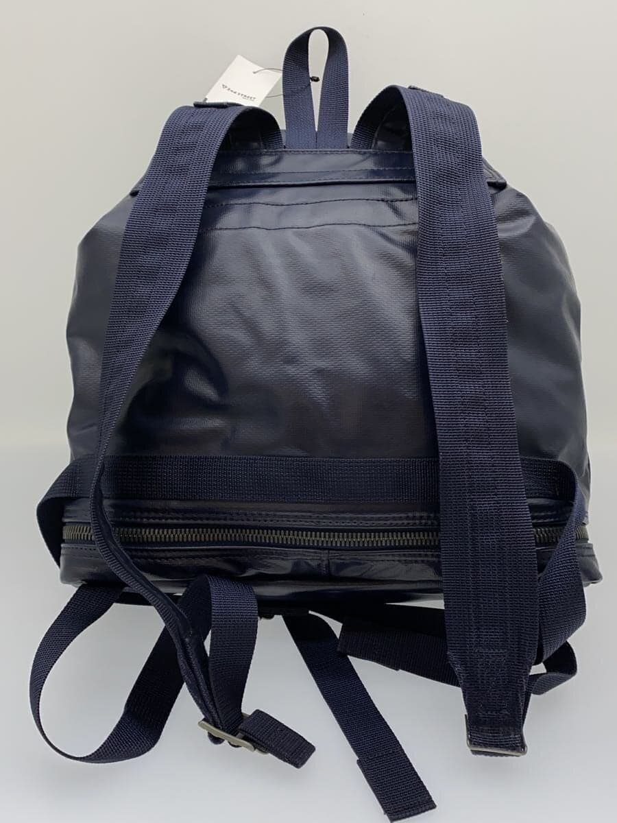 LUGGAGE LABEL Backpack -- NVY Solid 3