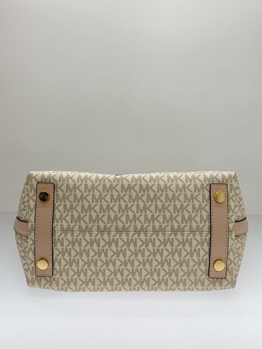 MICHAEL KORS Handbag -- CRM All-over print 30TOGU3L6B 4