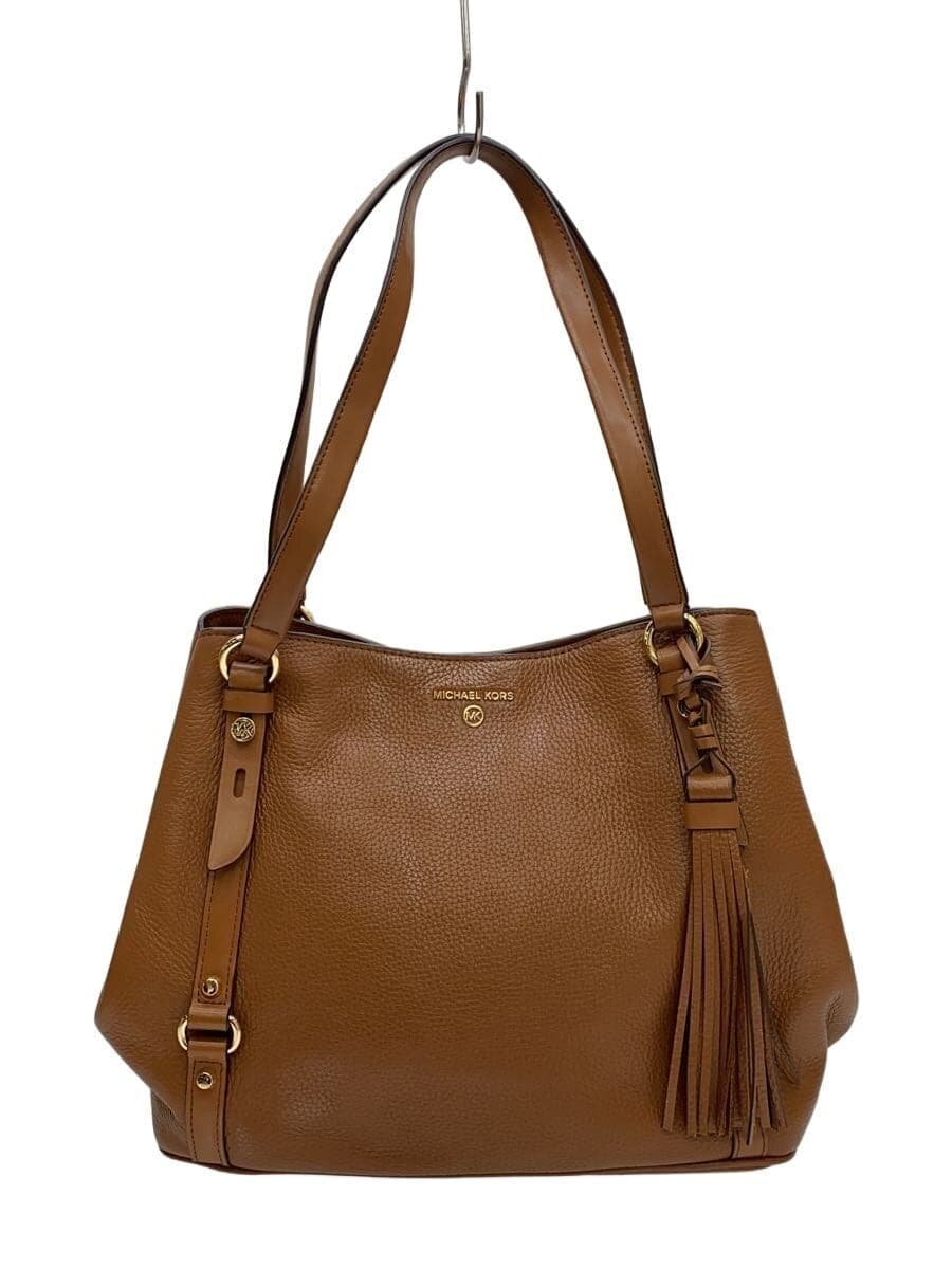 MICHAEL KORS Handbag Leather BRW Solid Color 30F0G1AE3L