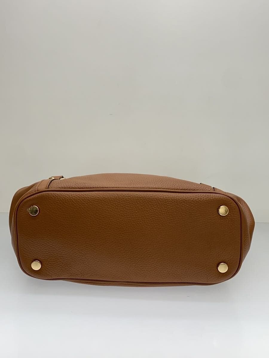 MICHAEL KORS Handbag Leather BRW Solid Color 30F0G1AE3L 4