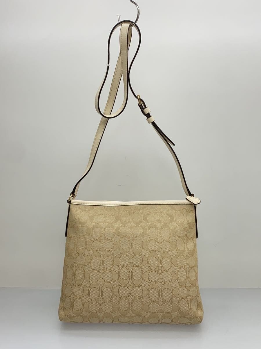 COACH Shoulder Bag -- BEG All-over Print A1957-F29960 3