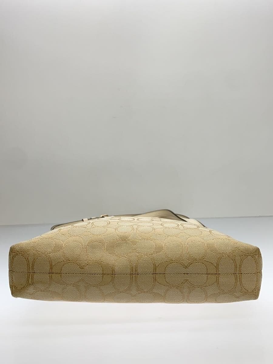 COACH Shoulder Bag -- BEG All-over Print A1957-F29960 4