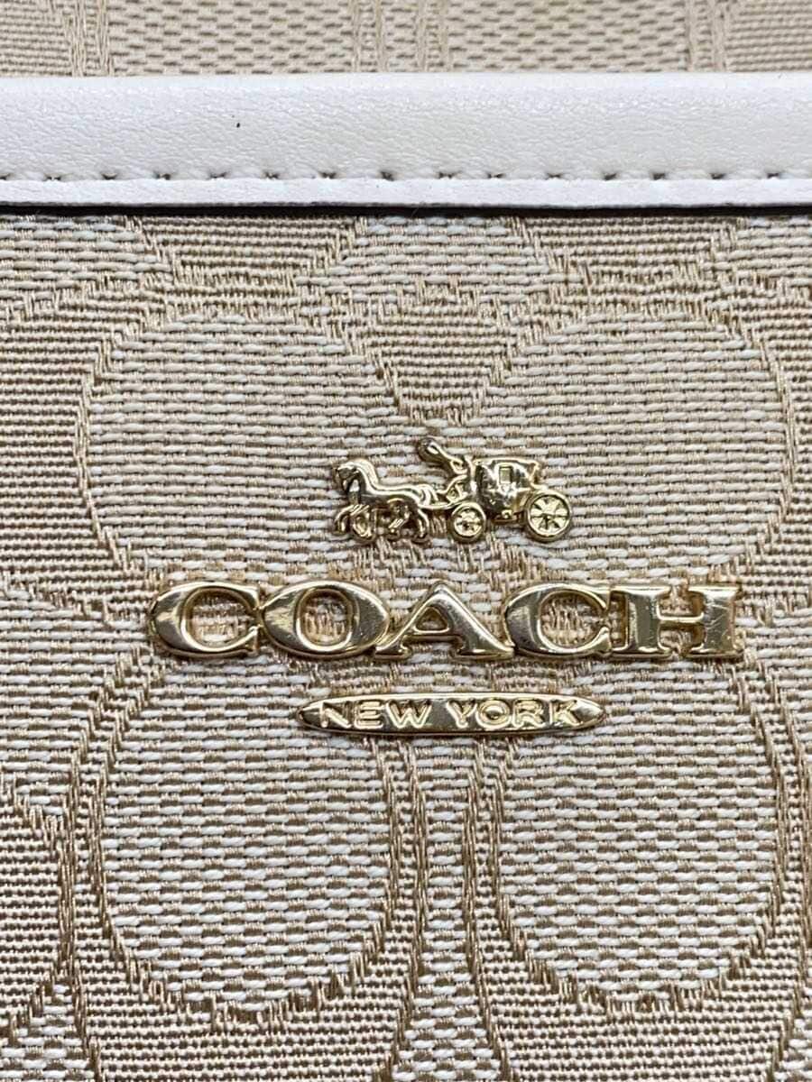 COACH Shoulder Bag -- BEG All-over Print A1957-F29960 5