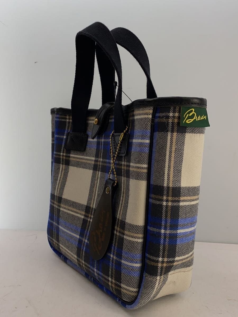 BRADY Handbag BLU Check Charm 2