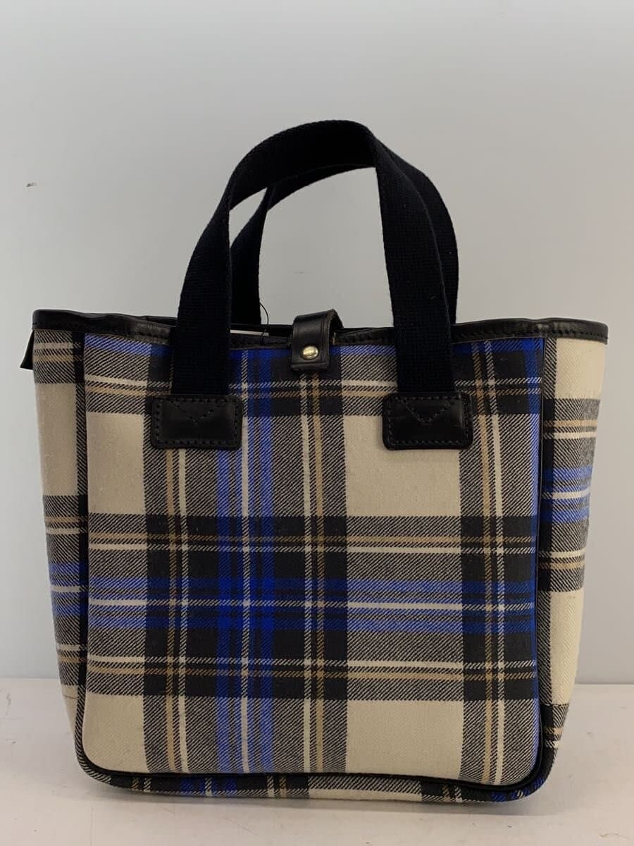 BRADY Handbag BLU Check Charm 3
