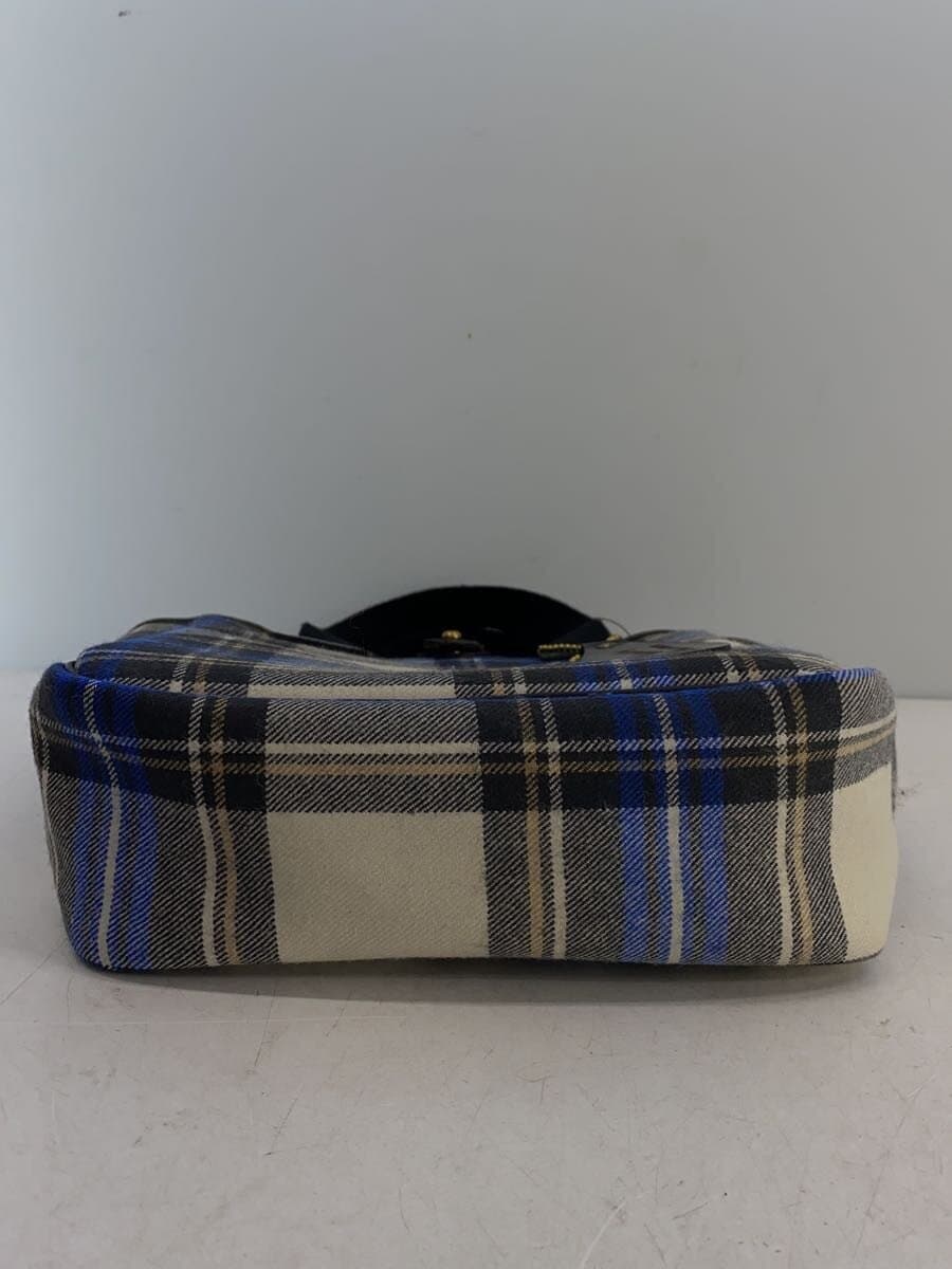 BRADY Handbag BLU Check Charm 4