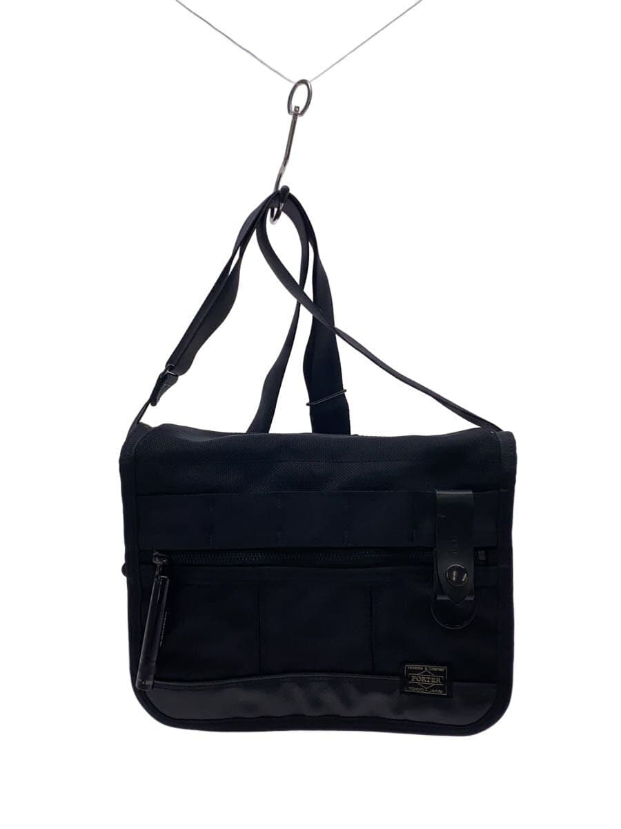 PORTER Shoulder Bag BLK Heat Compact