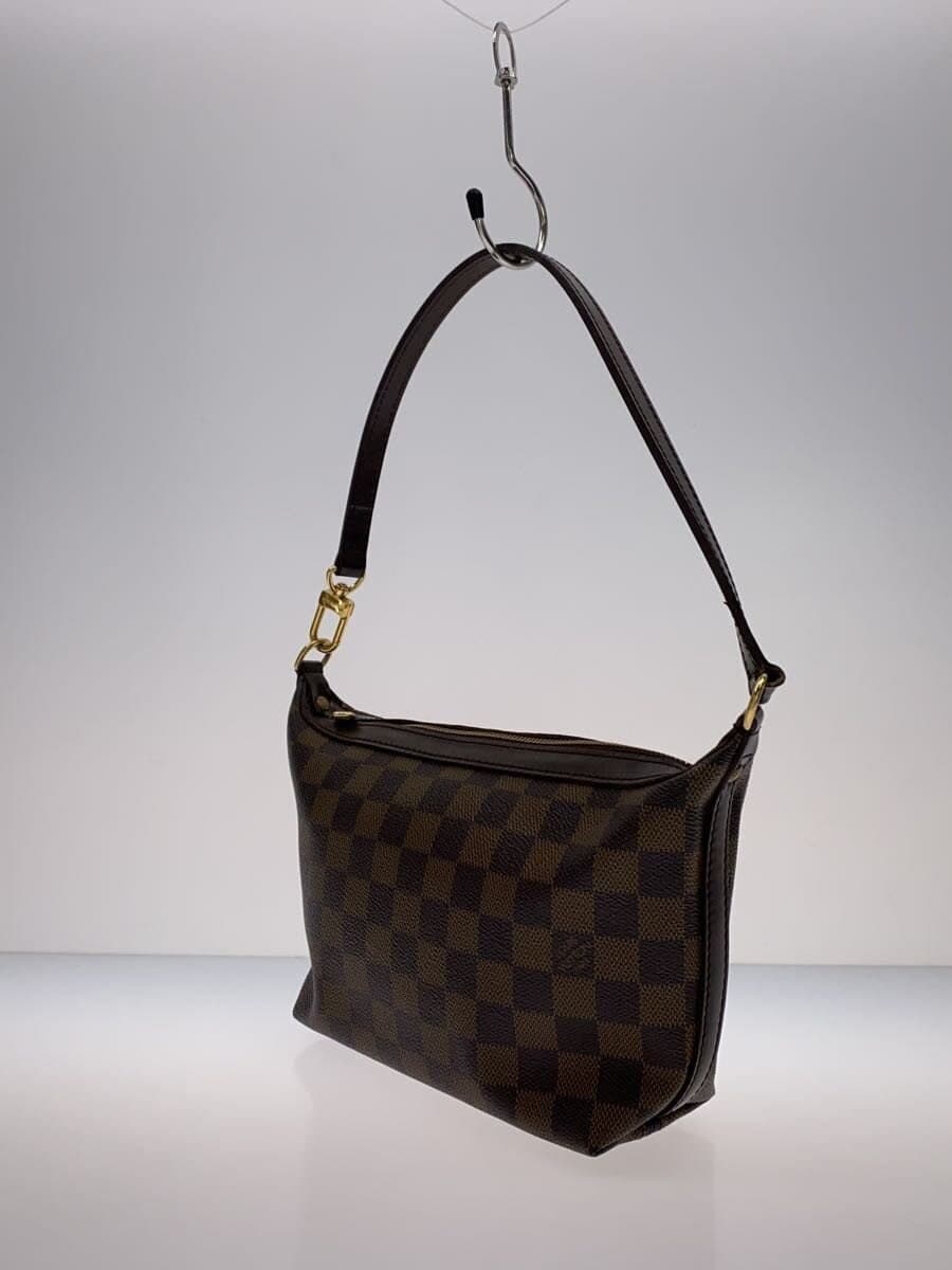 LOUIS VUITTON Pochette Accessoires_Damier Ebene PVC BRW 2