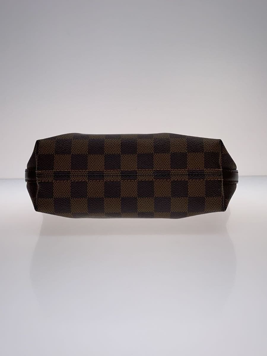 LOUIS VUITTON Pochette Accessoires_Damier Ebene PVC BRW 4