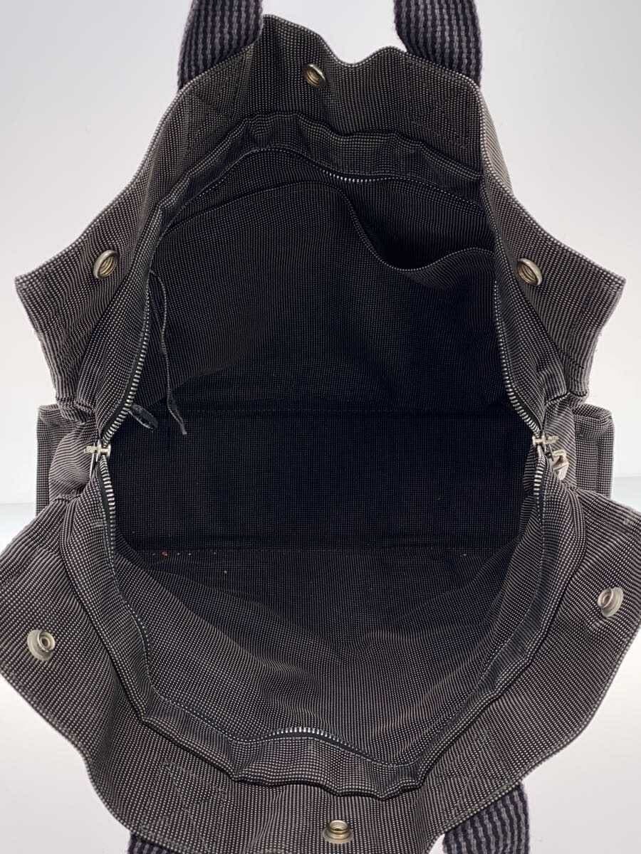 HERMES Tote Bag Canvas GRY Air Line MM 6