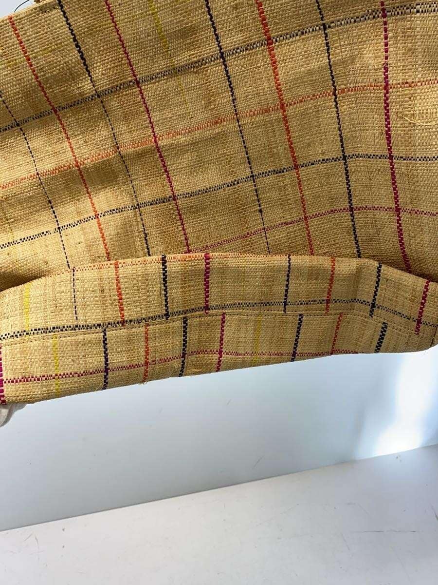 agnes b. Tote Bag BEG Check 4