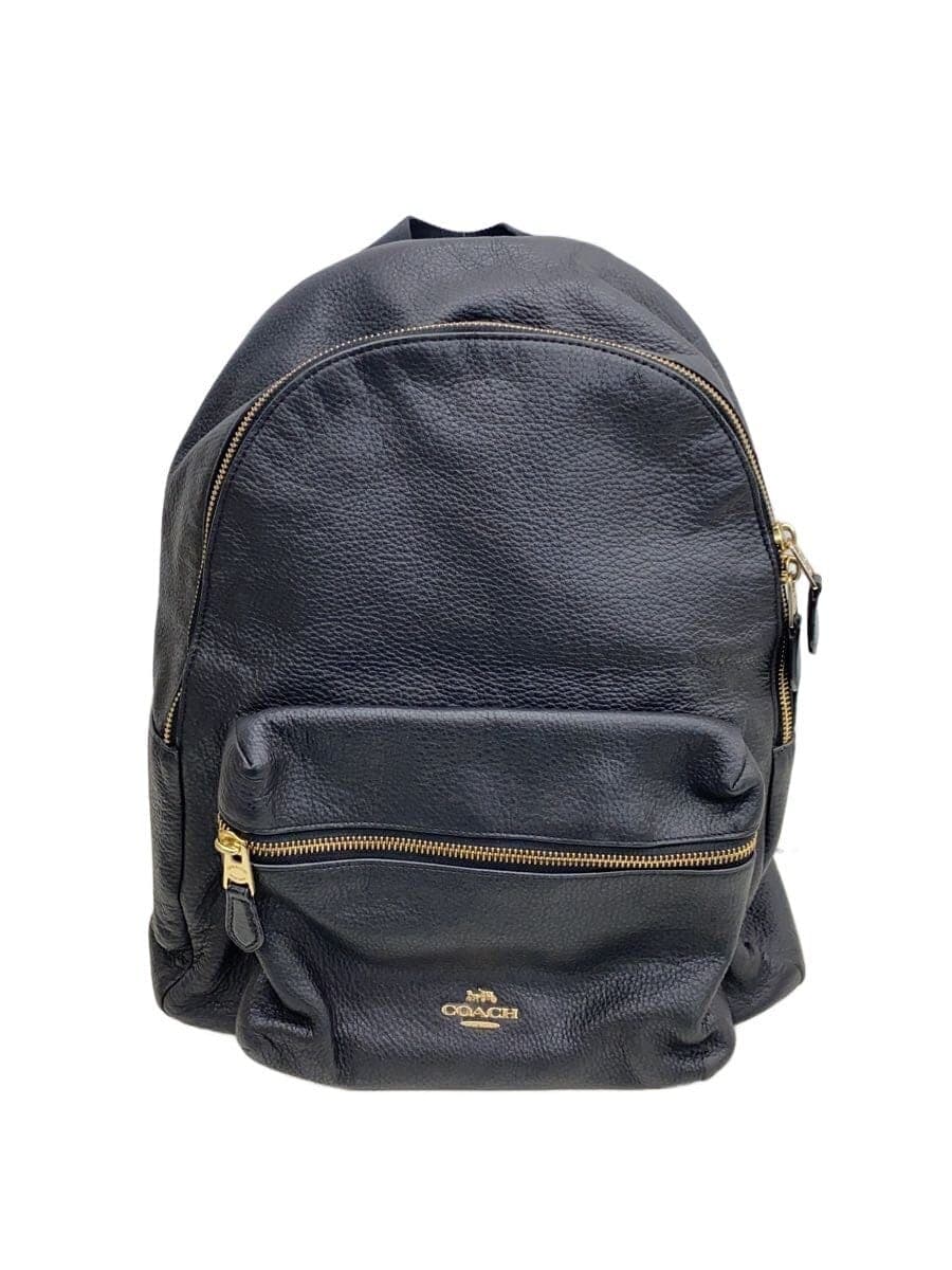 COACH Backpack _ Black Leather BLK F29004 IMBLK