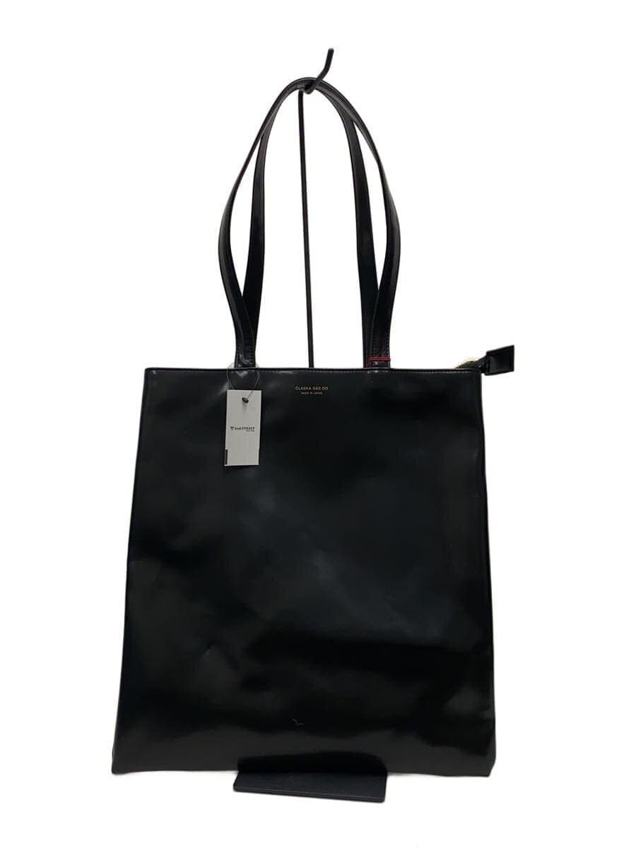 CLASKA Gallery & Shop DO Tote Bag Faux Leather BLK
