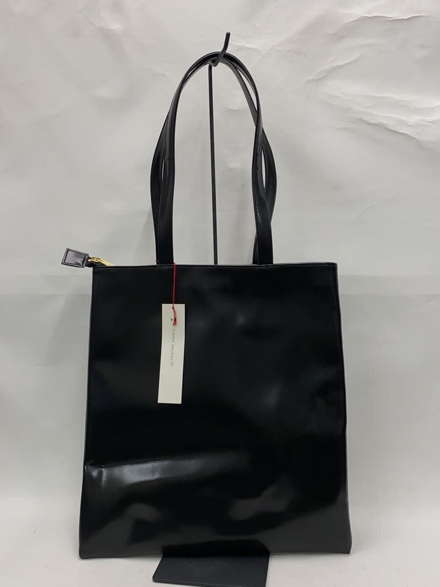 CLASKA Gallery & Shop DO Tote Bag Faux Leather BLK 3
