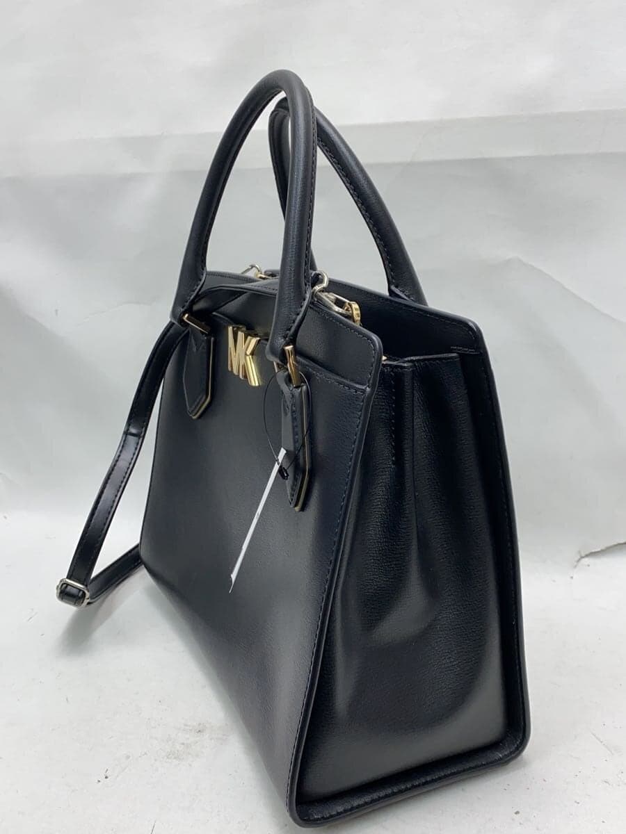 MICHAEL KORS Handbag Leather BLK Solid nb-2001 2