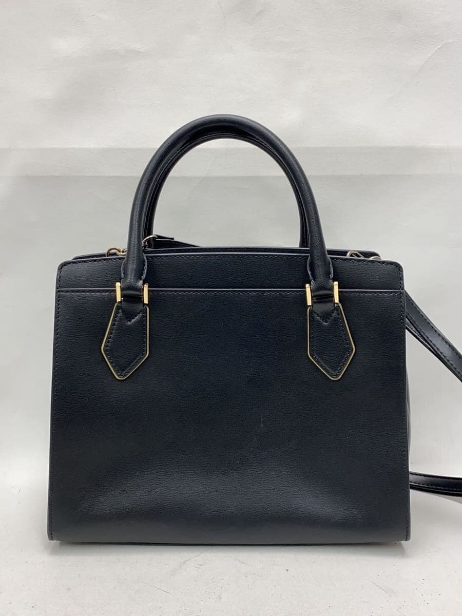 MICHAEL KORS Handbag Leather BLK Solid nb-2001 3
