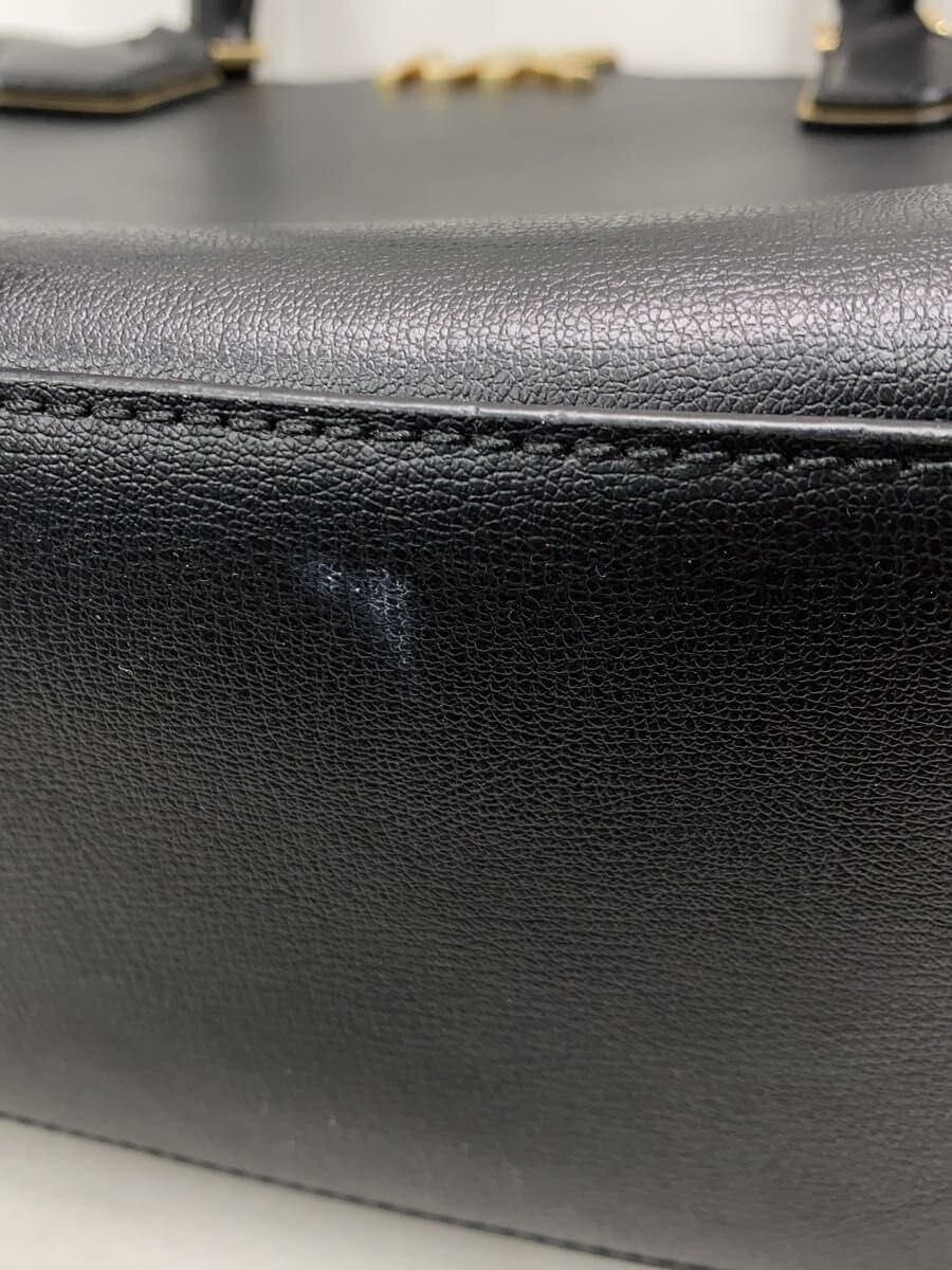 MICHAEL KORS Handbag Leather BLK Solid nb-2001 7