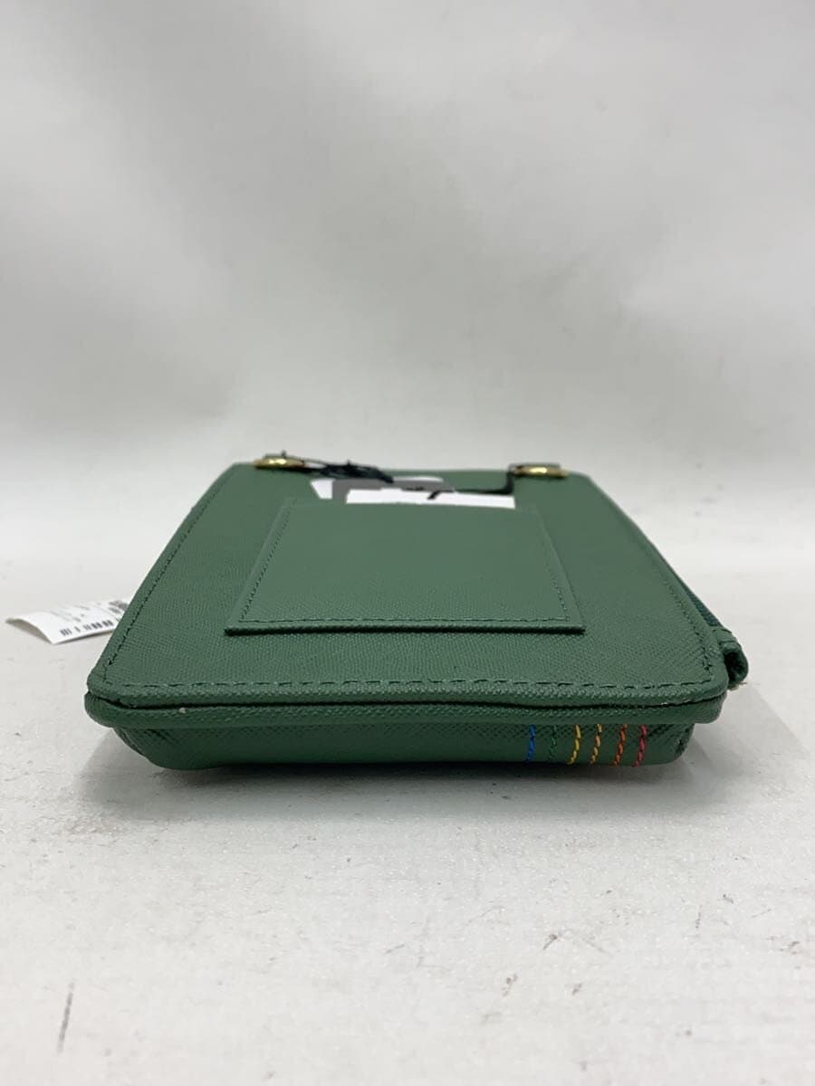 CASTELBAJAC Shoulder Bag Leather GRN Solid 4