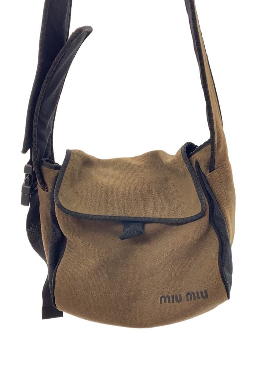 MIU MIU Shoulder Bag Wool BRW ET00457