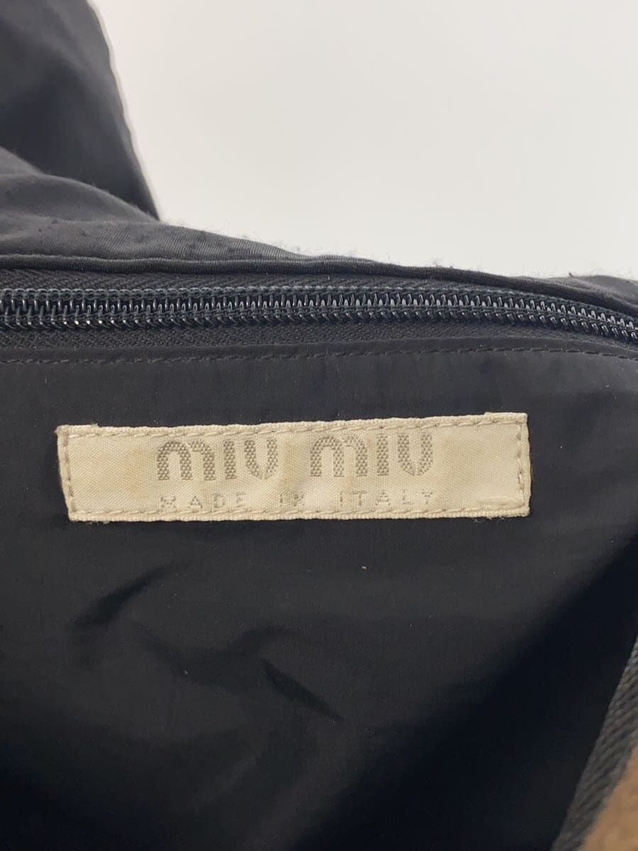 MIU MIU Shoulder Bag Wool BRW ET00457 5