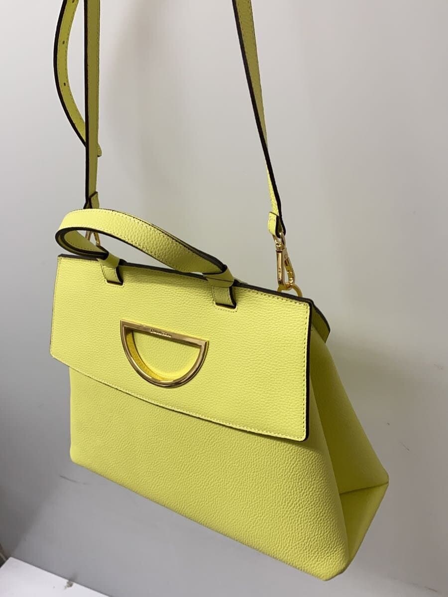 Samantha Thavasa Shoulder Bag PVC YLW 2