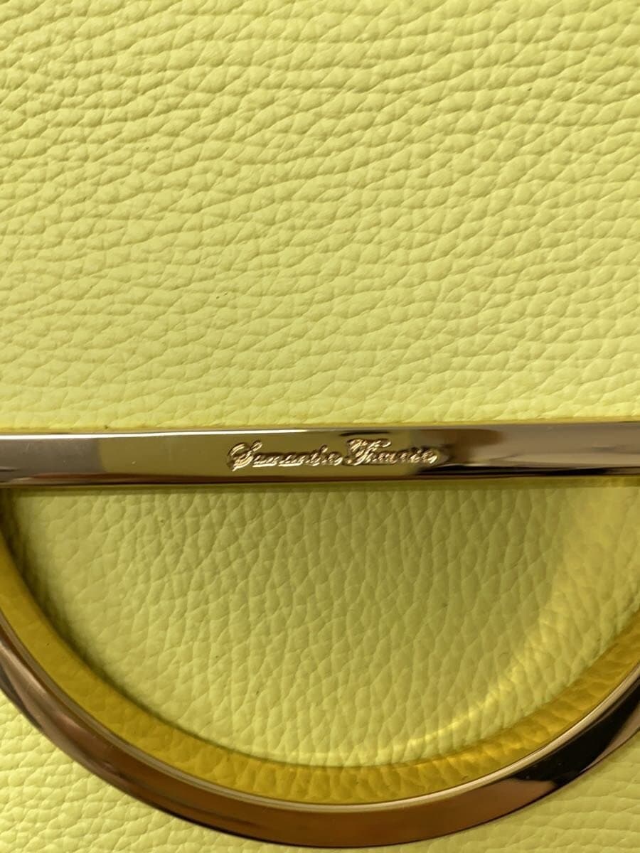 Samantha Thavasa Shoulder Bag PVC YLW 5