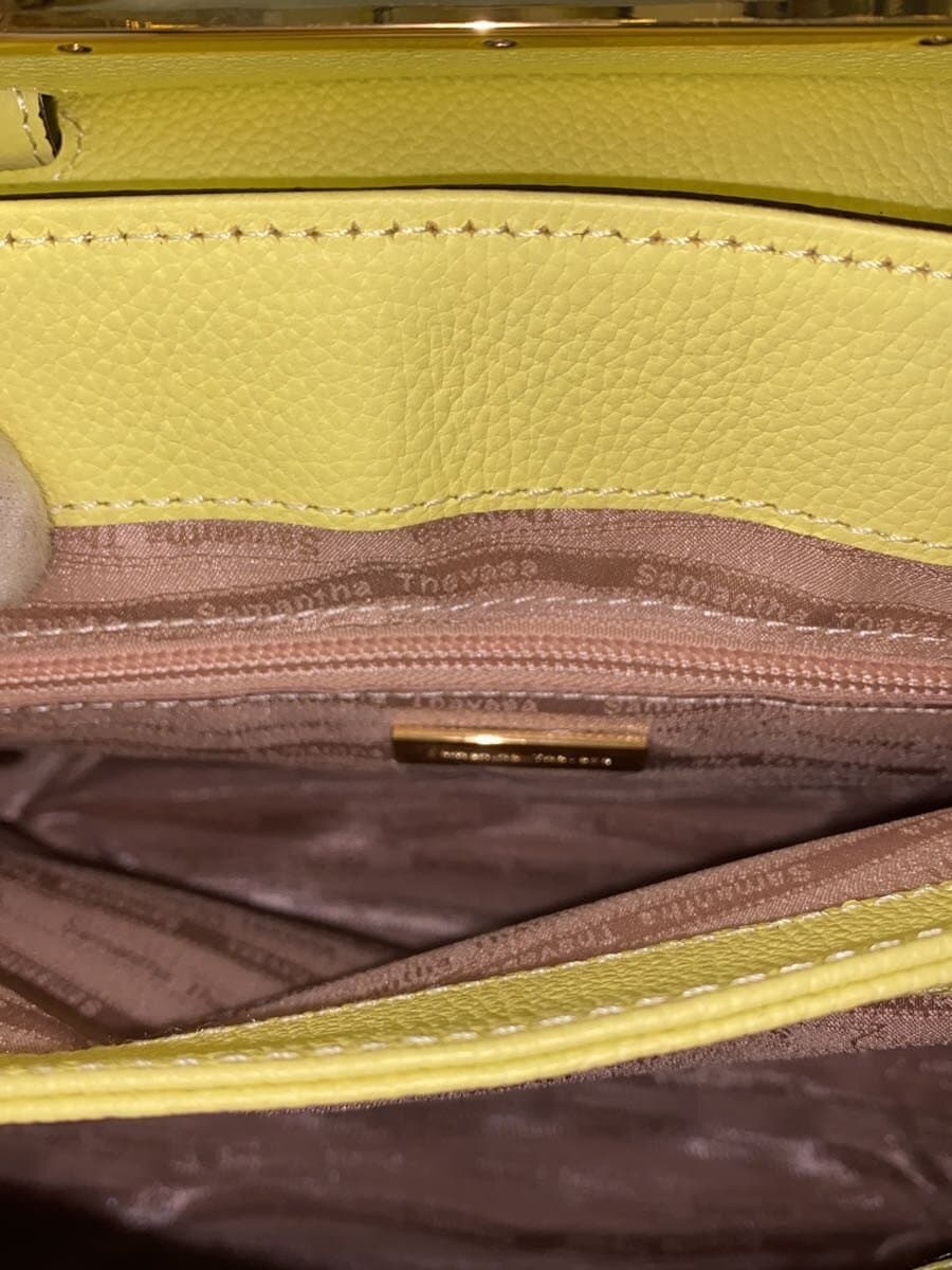 Samantha Thavasa Shoulder Bag PVC YLW 6