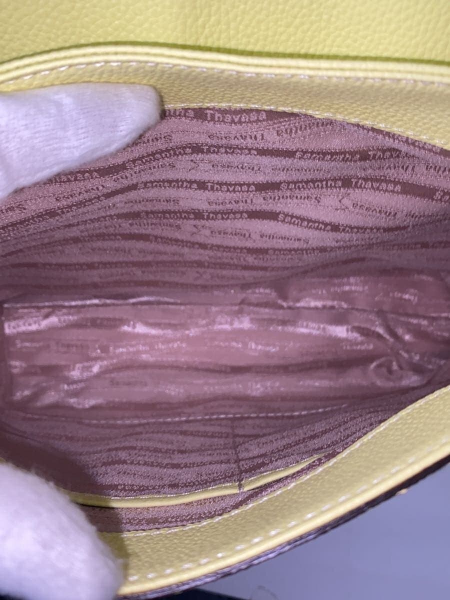 Samantha Thavasa Shoulder Bag PVC YLW 7