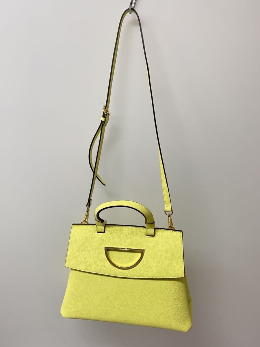 Samantha Thavasa Shoulder Bag PVC YLW 8