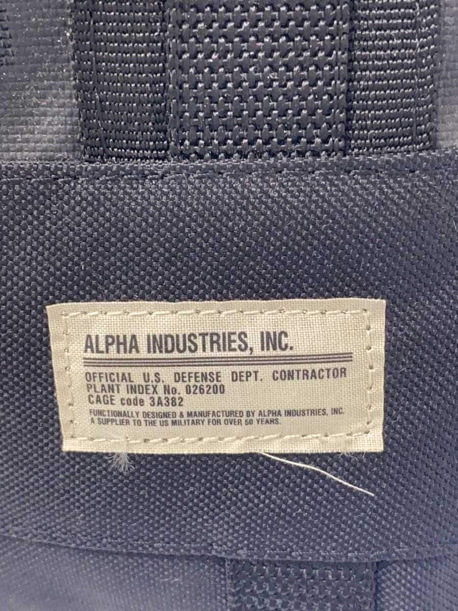 ALPHA INDUSTRIES Men's Backpack Black Solid 5