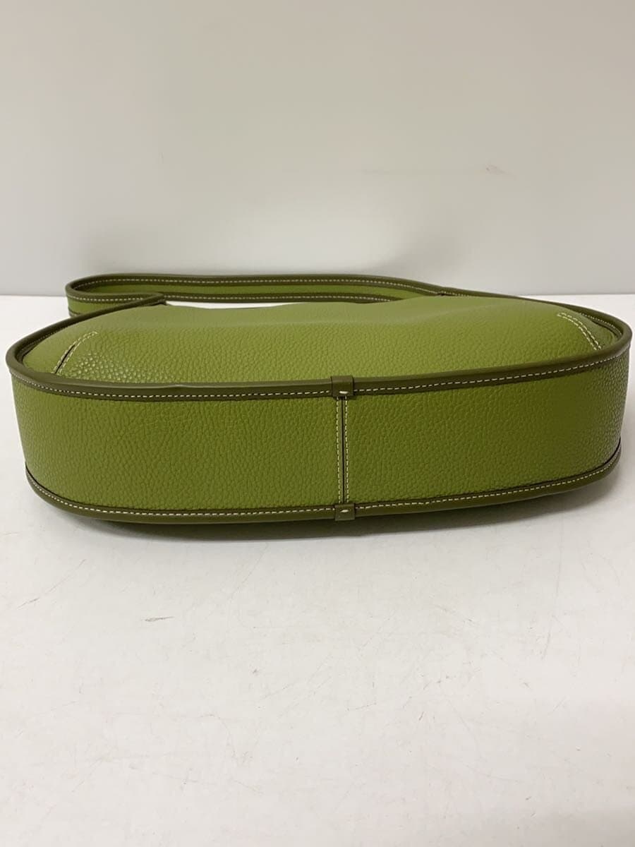 Coachtopia Shoulder Bag Leather GRN Solid CQ018 One Shoulder 4