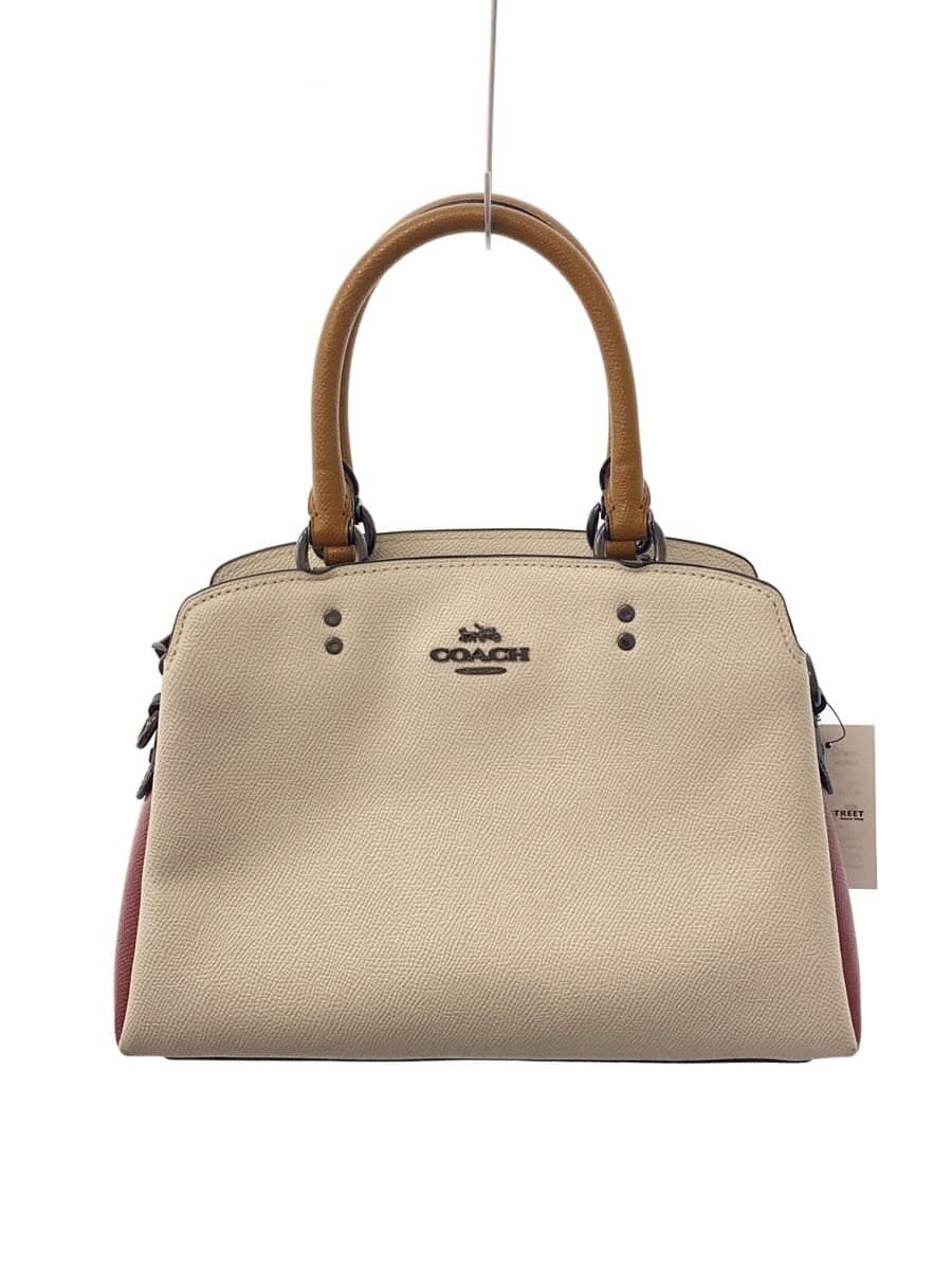 COACH Handbag Leather B2080-2731 Cream Pink by Color