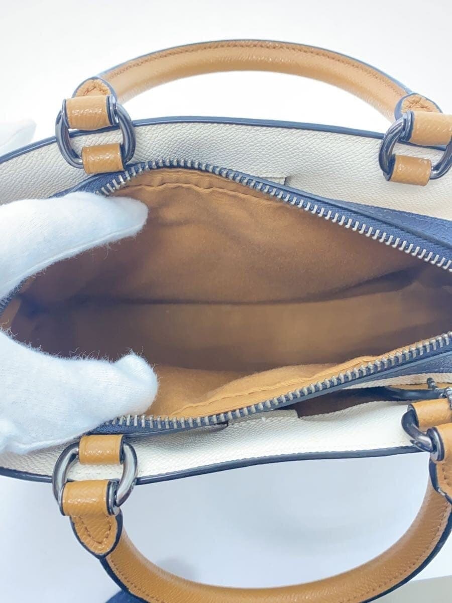 COACH Handbag Leather B2080-2731 Cream Pink by Color 6