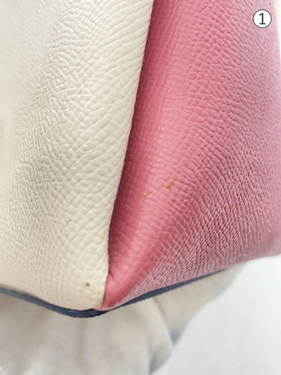 COACH Handbag Leather B2080-2731 Cream Pink by Color 7