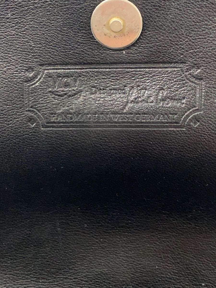 MCM Shoulder Bag Leather BLK 7