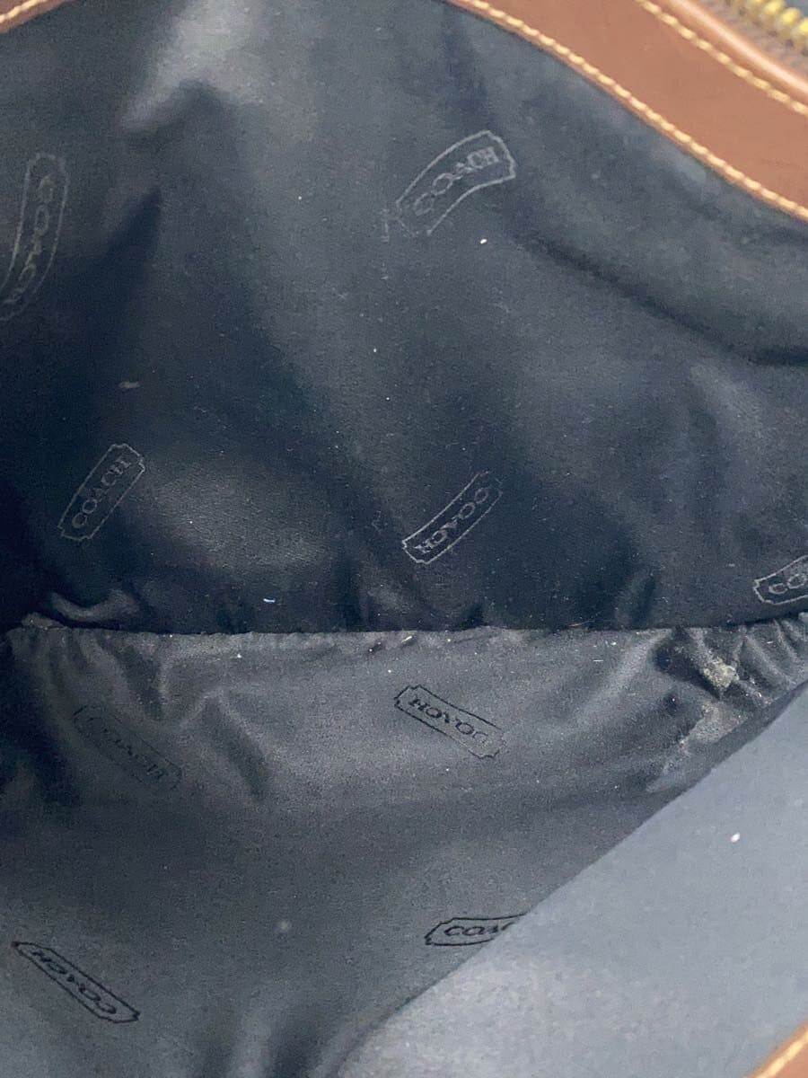 COACH Tote Bag Leather BRW Solid L8D-9302 7