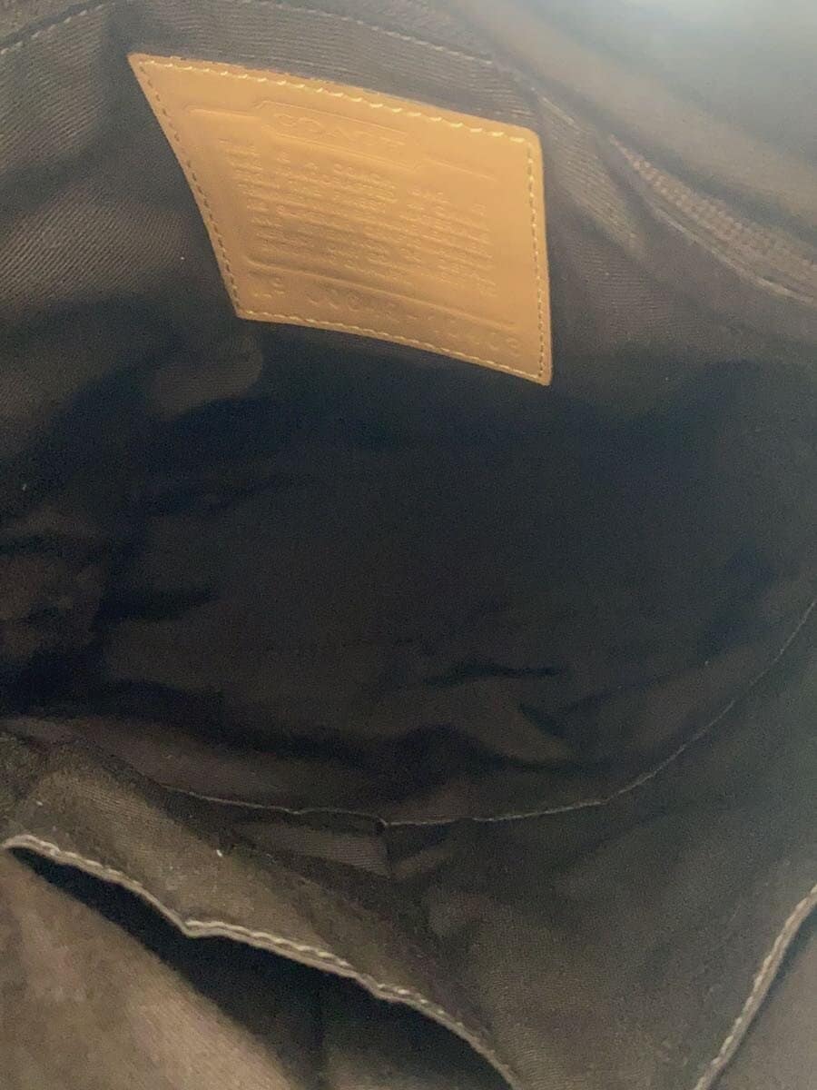 COACH Shoulder Bag_Signature Canvas BRW All Over Pattern 6