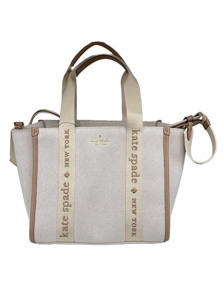 Kate Spade New York shoulder bag canvas BEG S338