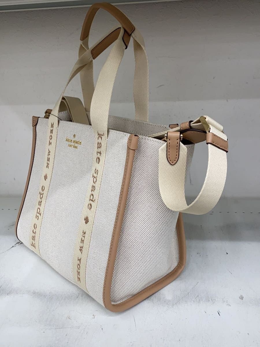 Kate Spade New York shoulder bag canvas BEG S338 2