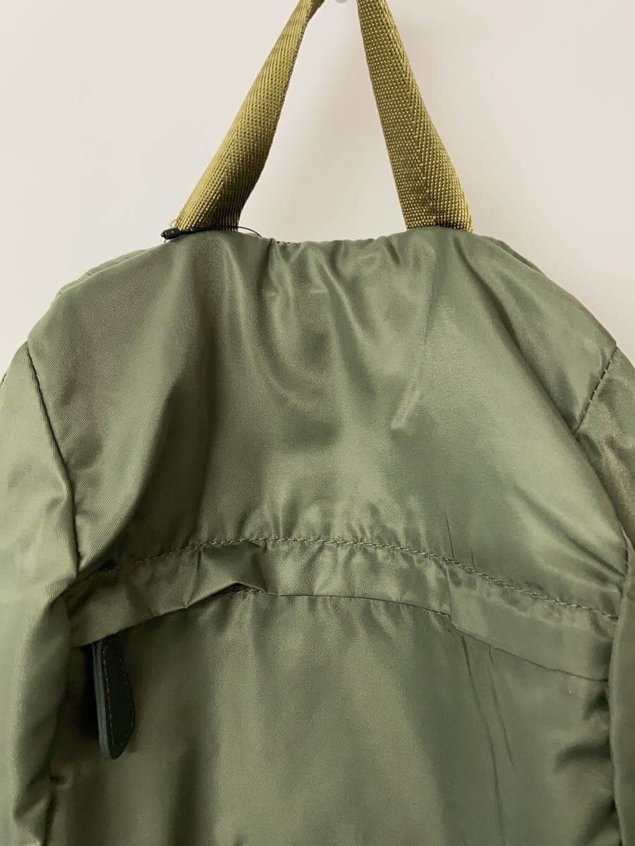 MILK FED. Logo Plate Backpack PVC KHK 103241053005 4