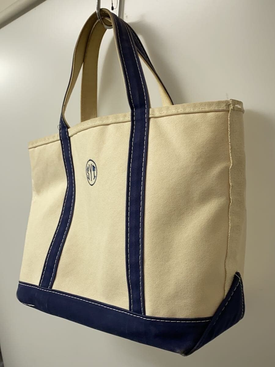 L.L.Bean Tote Bag Canvas Navy 112636 2