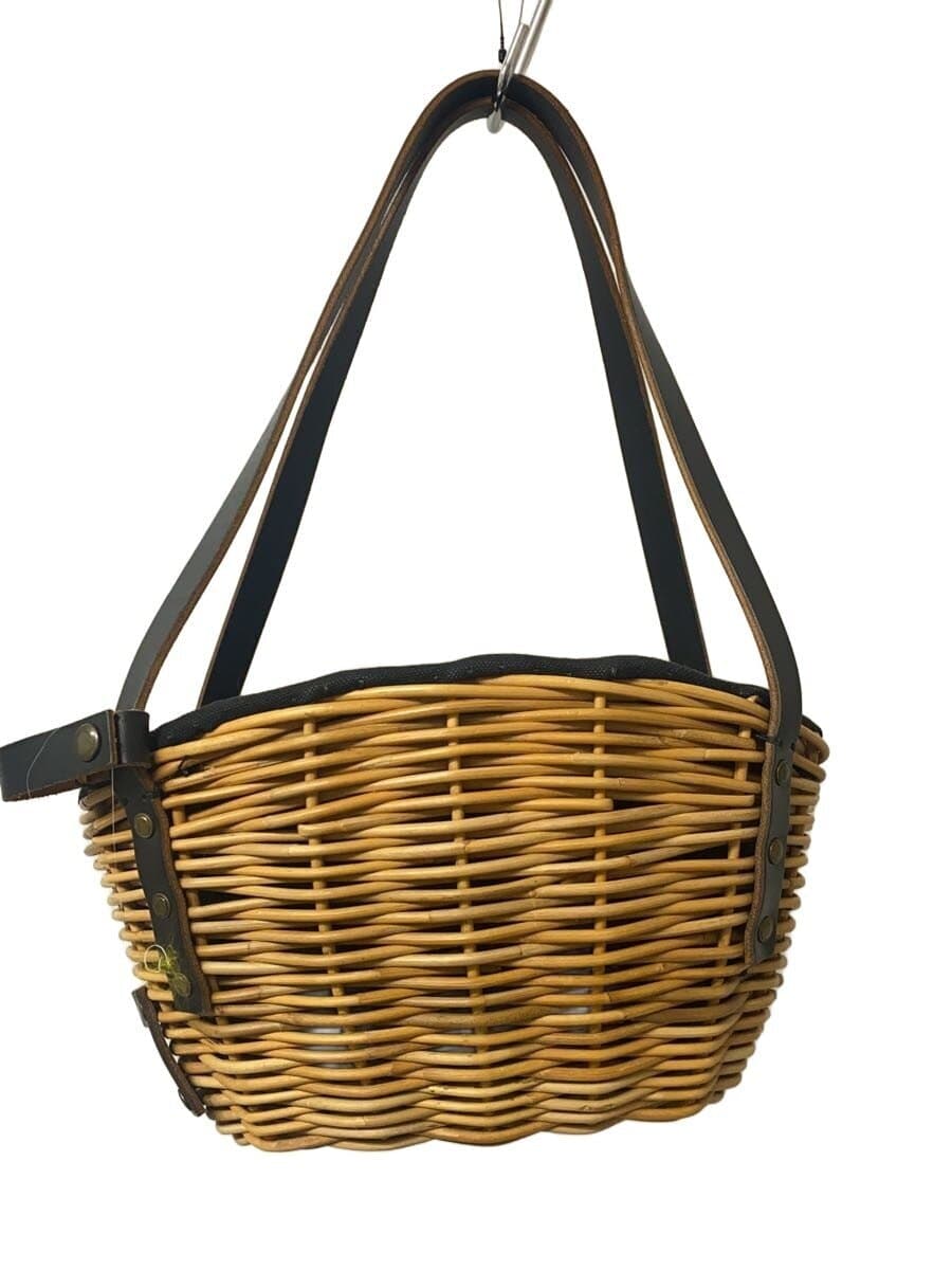 eb･a･gos Basket Bag Leather Black