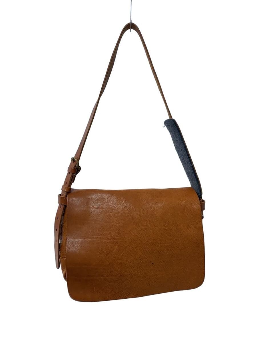 SLOW Shoulder Bag Leather BRW