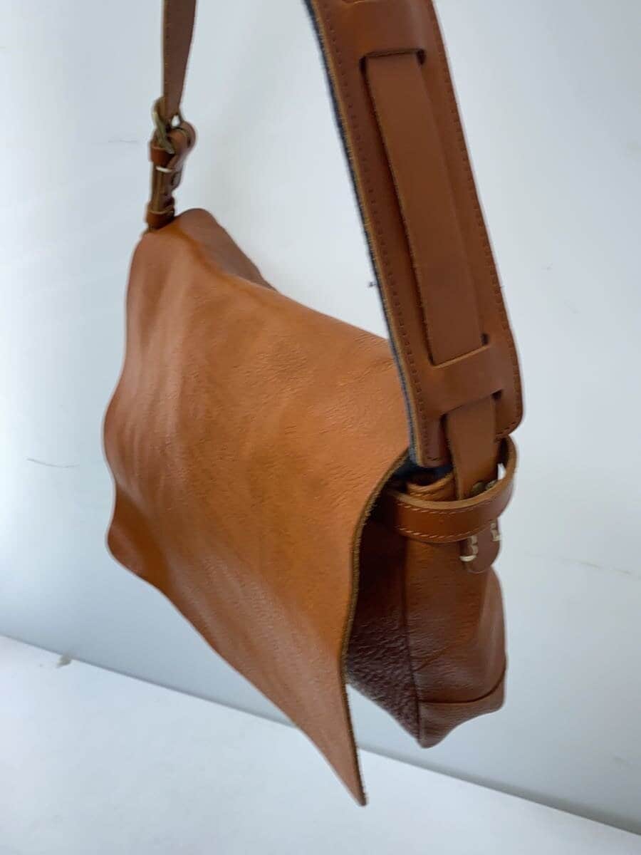 SLOW Shoulder Bag Leather BRW 2
