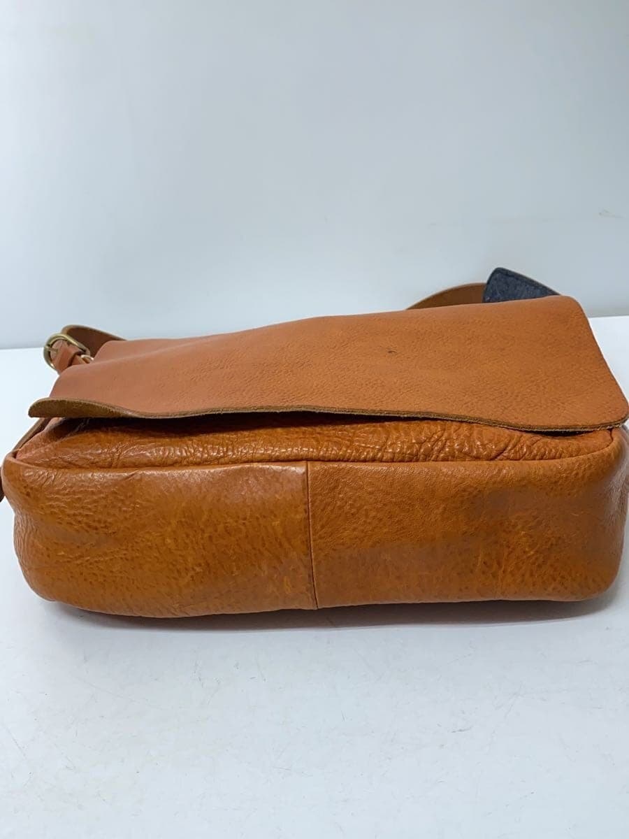 SLOW Shoulder Bag Leather BRW 4